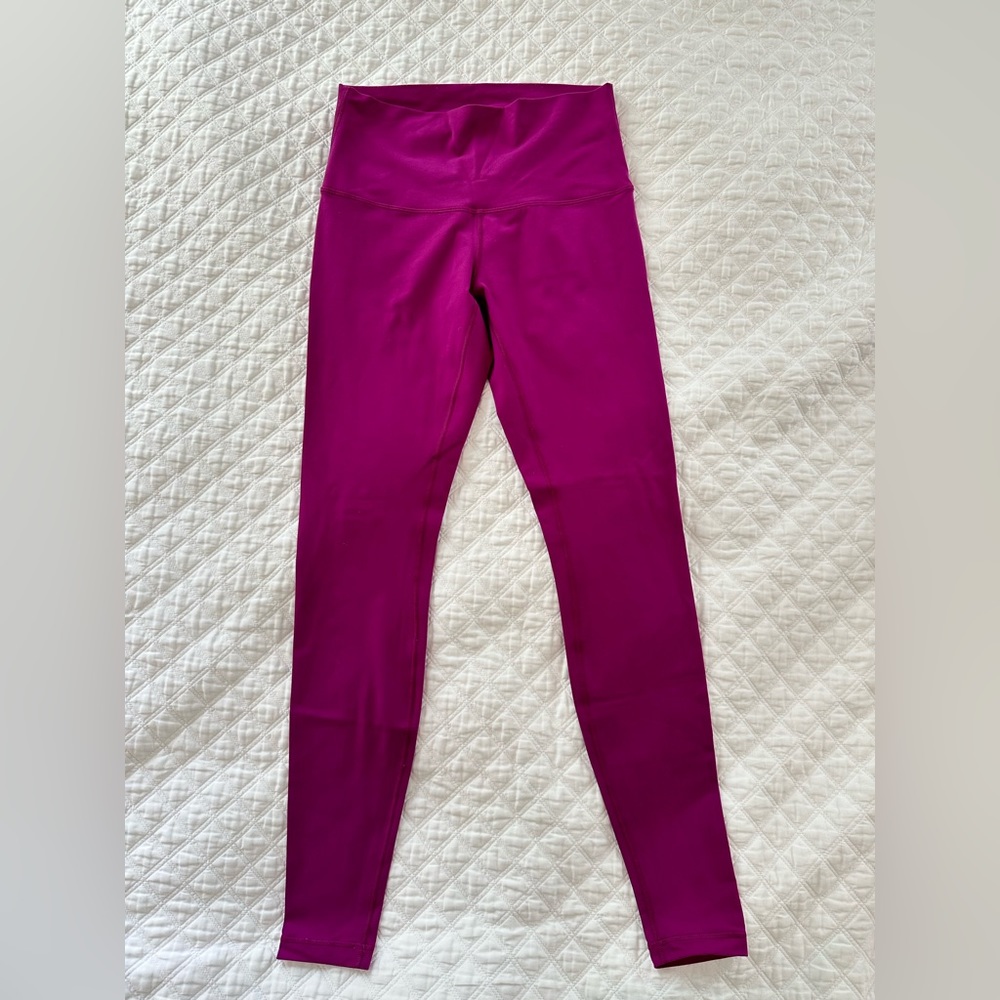 Lululemon purple leggings, GUC, size 10, purple